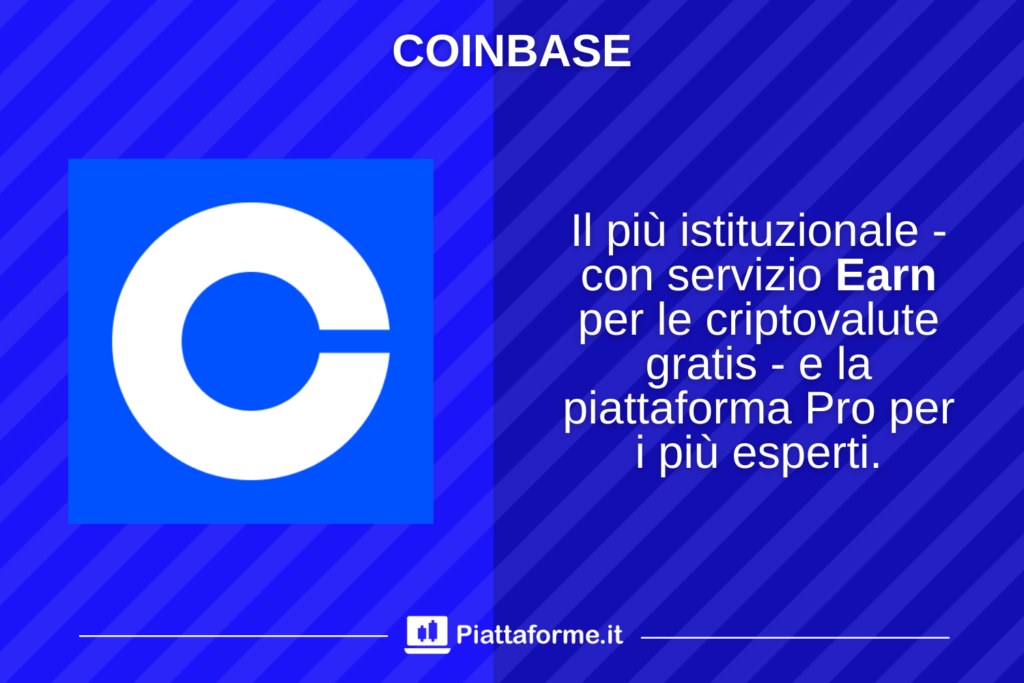 Coinbase per le criptovalute - di Piattaforme.it