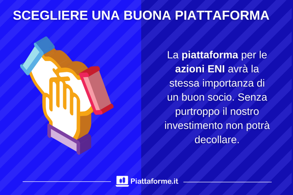 Piattaforma per investire in azioni ENI - di Piattaforme.it