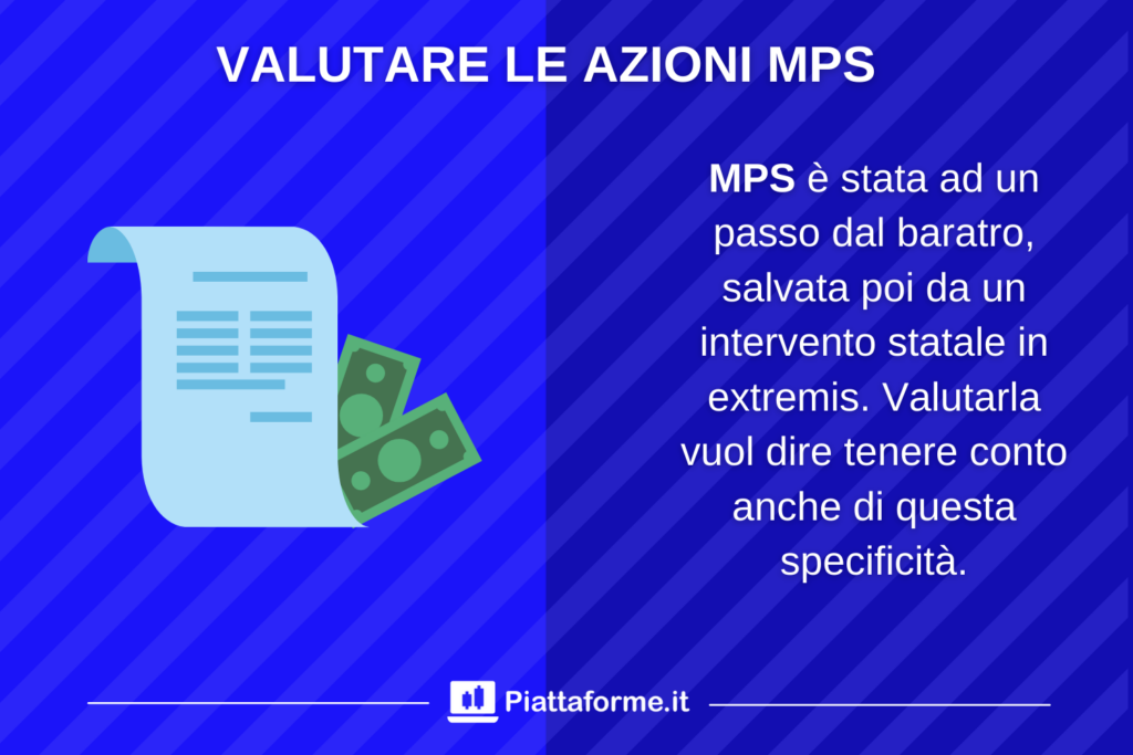 MPS - valutazione delle azioni - di Piattaforme.it