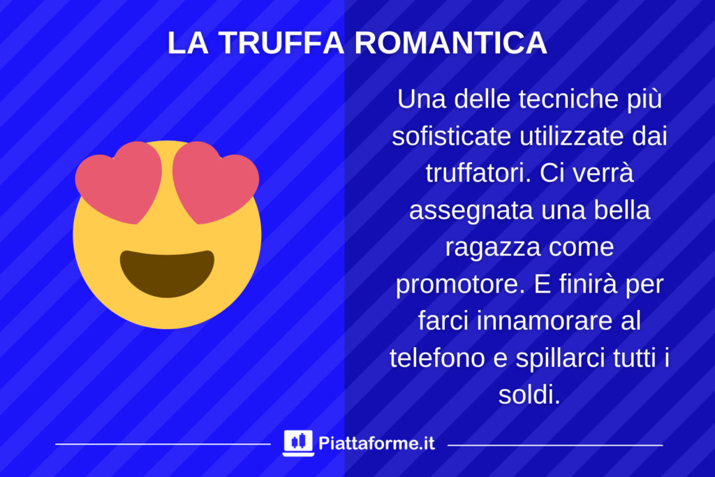 Truffa romantica trading online 