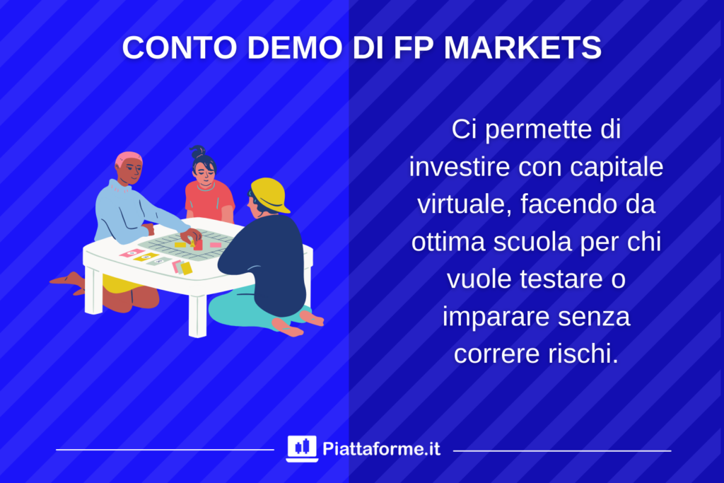 FP Markets - importanza conto demo