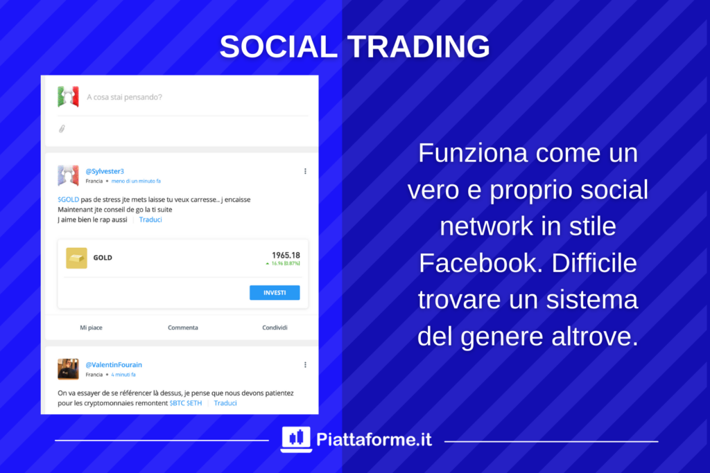 Social Trading - analisi offerta eToro